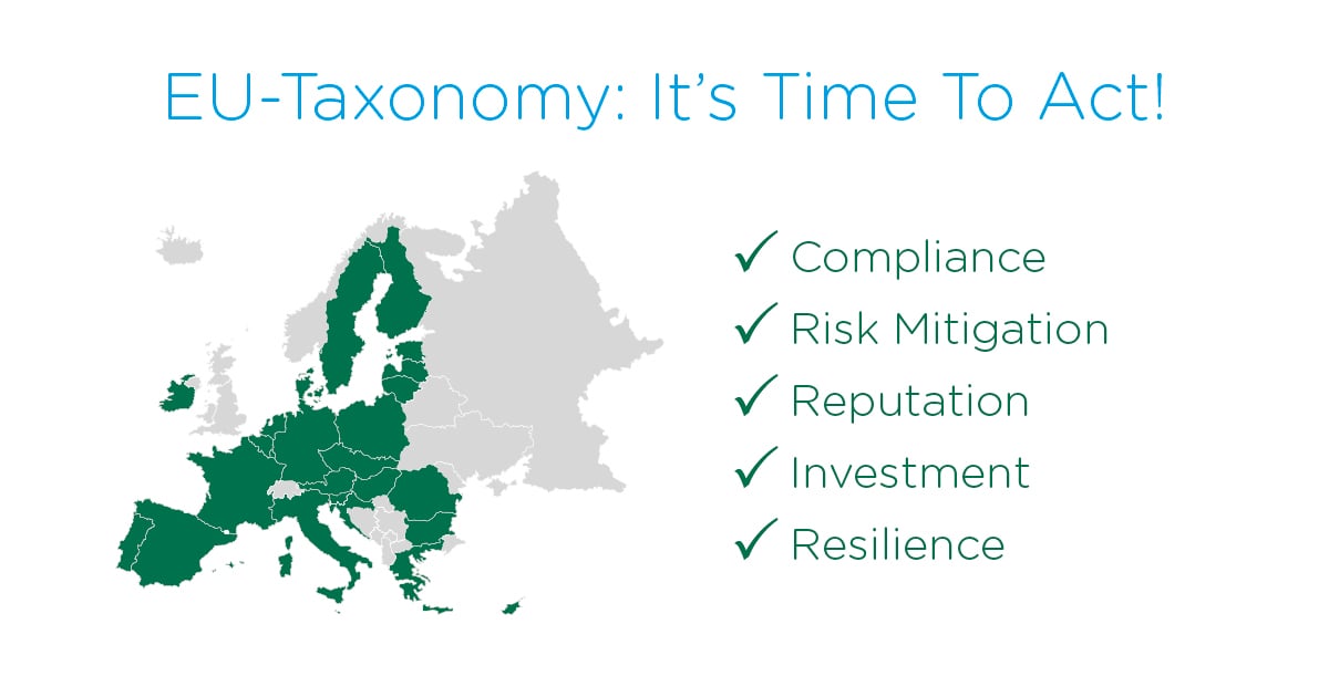 EU Taxonomy and Sustainable Finance: Now Is the Time to Act!