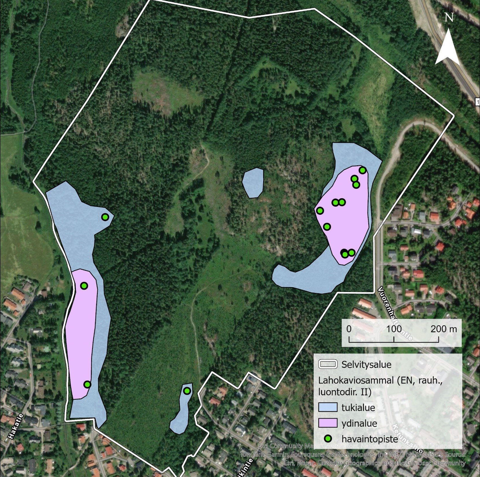 Nurmijarven-Jokimetsan-luontoselvitykset-karttakuva