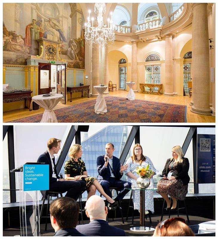 UK Finance event Entrance Hall